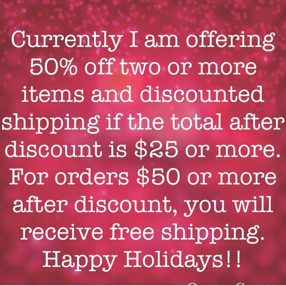 Holiday Discount Offer